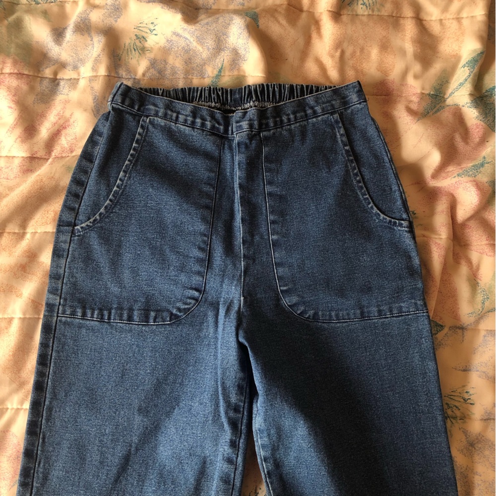 Vintage High Waist Blue Denim - Denim & Co - Picture 2 of 6
